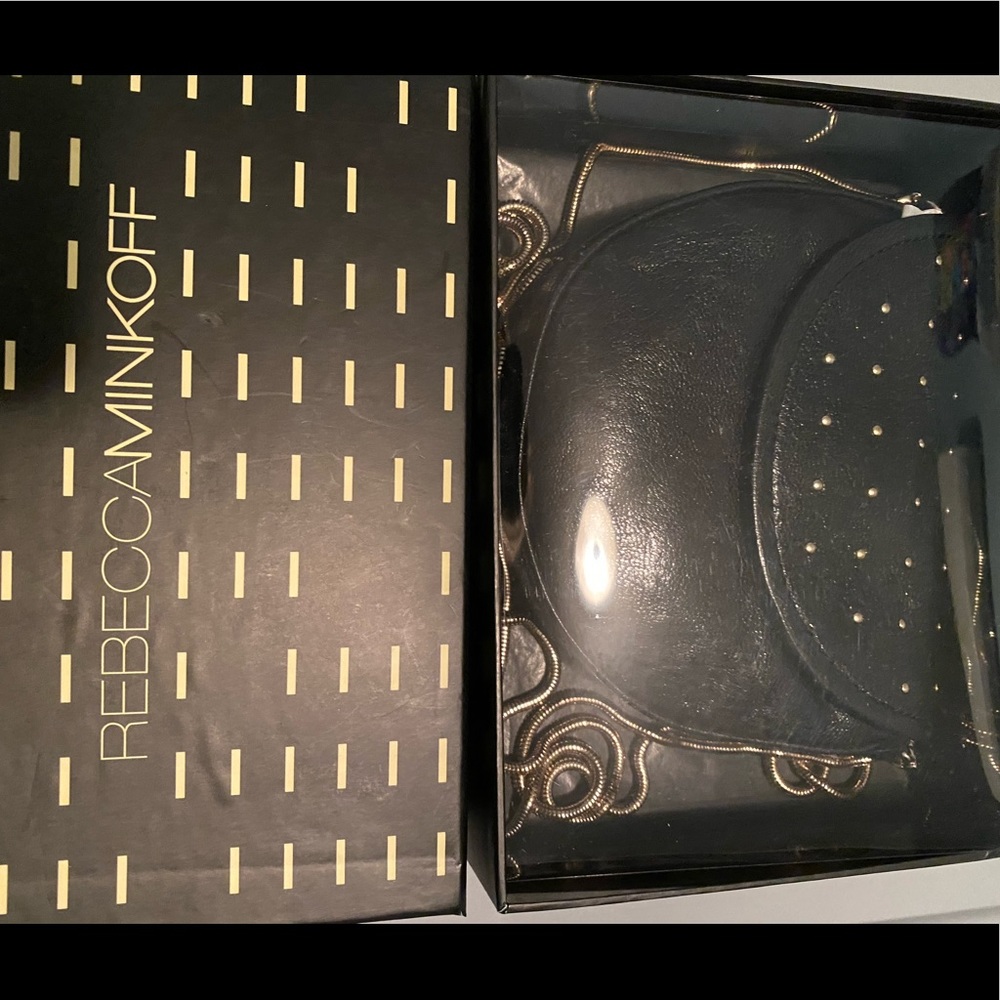 Rebecca Minkoff Stud Babe Black Shine